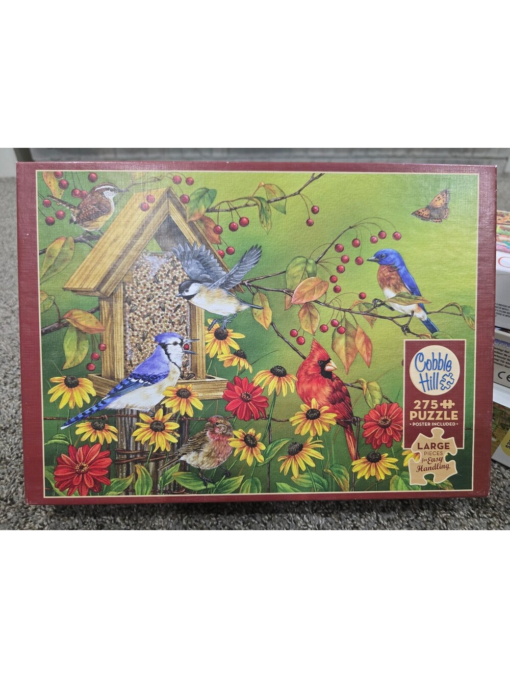 Cobble Hill Easy Handling 275 Piece Puzzle - Fall Feast by Jane Maday